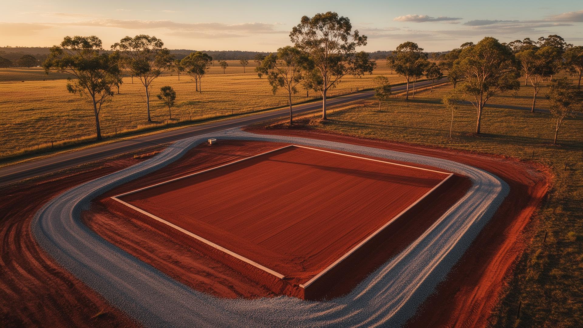 Lifestyle block earthworks in Highfields QLD by Dino Earthworx